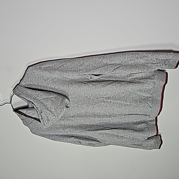 Guess large gray and red zip up hoodie - Picture 3 of 6